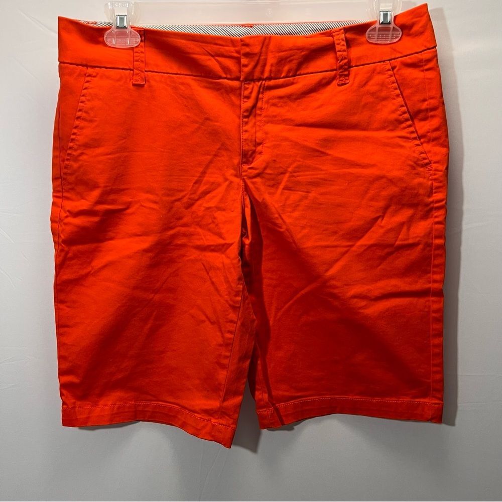 3/$20 ~ 
Orange Size 10 Womens Bermuda Shorts